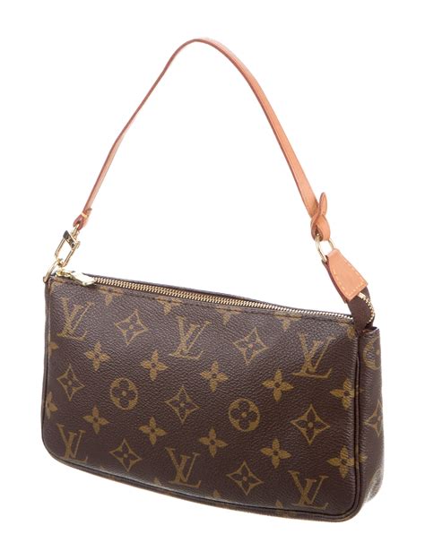 louis vuitton pochette accessoires handbag|Louis Vuitton monogram pochette bag.